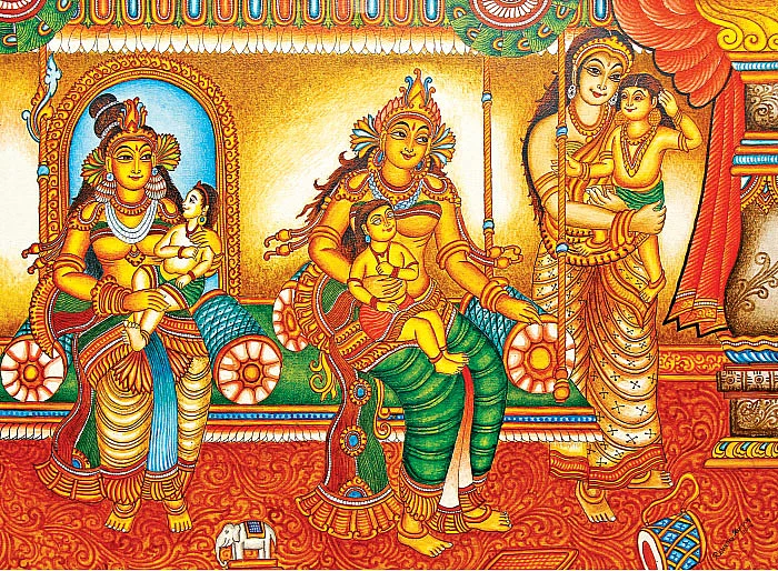 காவியம் படைத்த ஓவியப் பெண்கள்!
