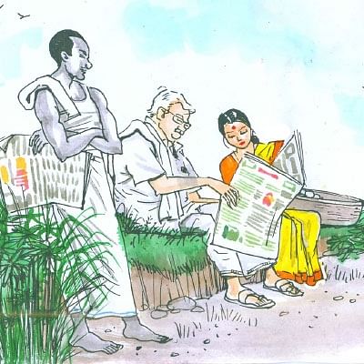 மரத்தடி மாநாடு: வைக்கோல் விலை வீழ்ச்சி... விவசாயிகள் கவலை!