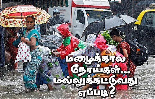 மழைக்கால நோய்கள்.. மல்லுக்கட்டுவது எப்படி?