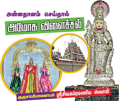 அன்னதானம் செய்தால் அமோக விளைச்சல் உறுதி!