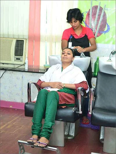 குளிர்ச்சி தரும் மசாஜ்!