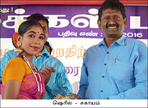 கிராமியக் கலைகளை வளர்க்கும் ஏஞ்சலின்!