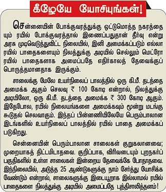 ரயில் சூழ் சென்னை!