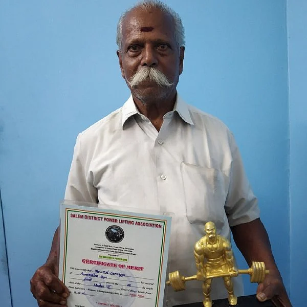 88 வயதில் ஆணழகன் போட்டிக்குத் தயாராகும் சேலம் அம்மாபேட்டை சொர்ணப்பா!