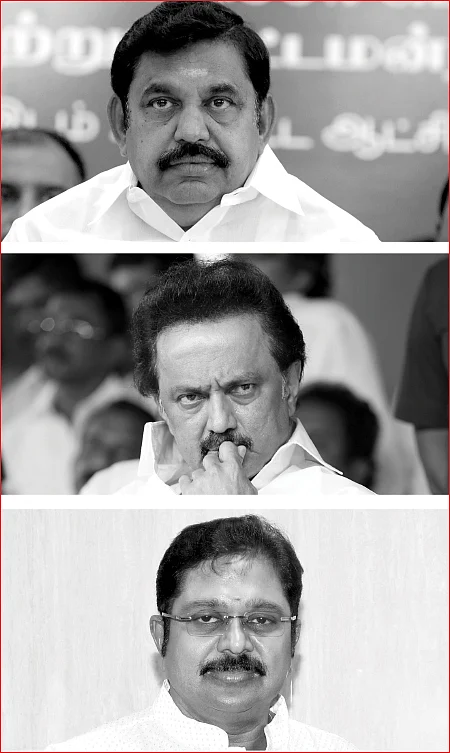 எடப்பாடிக்குப் பின்னடைவு... ஸ்டாலினுக்கு ஏமாற்றம்... தினகரனுக்கு முன்னேற்றம்!