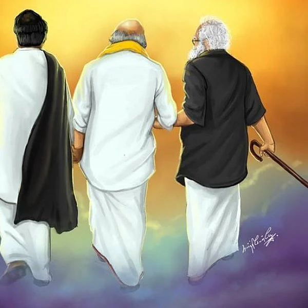 அண்ணா, கருணாநிதி, பெரியார்