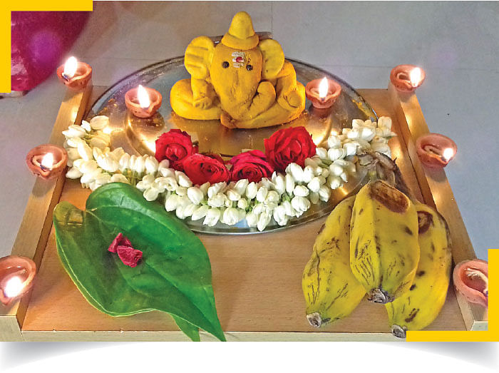 ஆனைமுகனுக்கு தீபக் கொண்டாட்டம்!