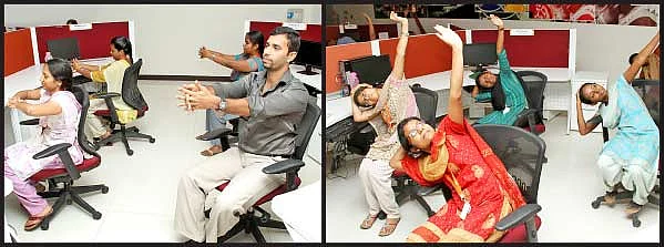 சேர்கோசைஸ் அமர்ந்தபடியே ஆடலாம்!