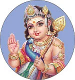 மிட்டாய் அபிஷேகம்!