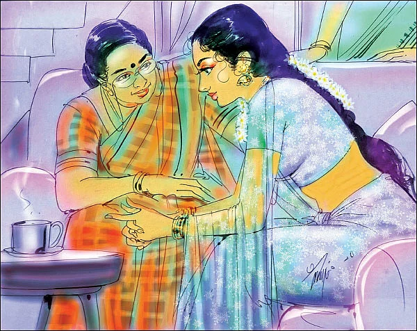 மனுஷி - டென்ஷனை ஸ்விட்ச் ஆஃப் பண்ணிடு!