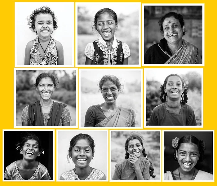 புதைந்து கிடந்த புன்னகைகள்!