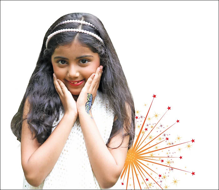நைனிகா... சமர்த்தா, குறும்பா? - தெறி பேபியுடன் ஒரு ஜாலி மீட்