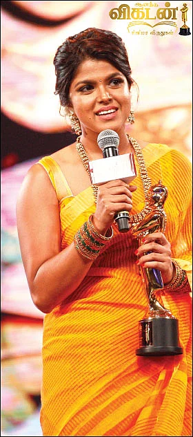 விகடன் சினிமா விருதுகள் விழாவின் வெற்றிப் பெண்கள்