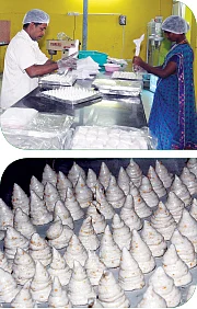 அசத்தும் ப்ரவுனி கேக்... மயக்கும் மக்ரூன்!