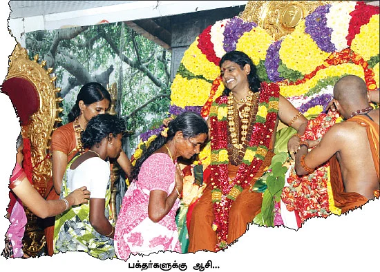 பூஜைக்கு வராத நித்தி... ஓரம் கட்டப்பட்ட மெழுகு சிலை!