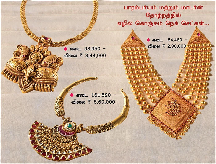 பெண்ணழகை மெருகூட்டும் பொன்னழகு!