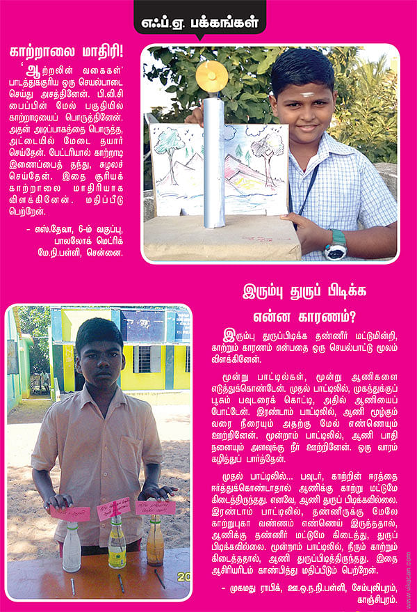 காற்றாலை மாதிரி !