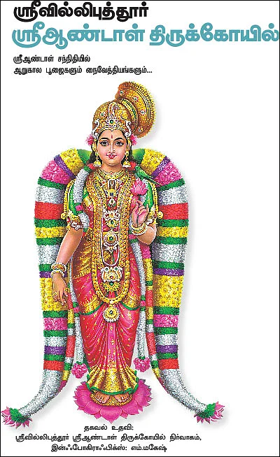 நாரதர் உலா... - ஸ்ரீவில்லிபுத்தூர் ஆண்டாள் கோயிலில்