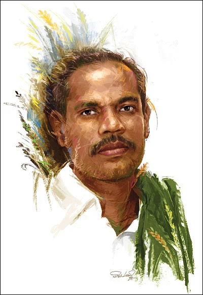 காற்றில் கலந்த விதைநெல்