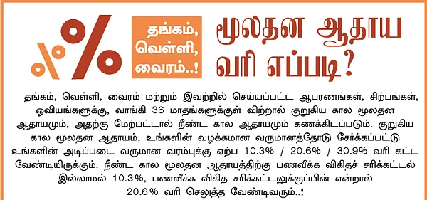 வீடு விற்றதில் லாபம்!
