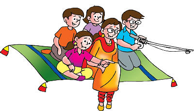 மாயா டீச்சரின் மந்திரக் கம்பளம்