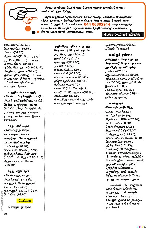 டிரேடர்ஸ் பக்கங்கள் : நெகட்டிவ் செய்திகள் ஜாக்கிரதை!