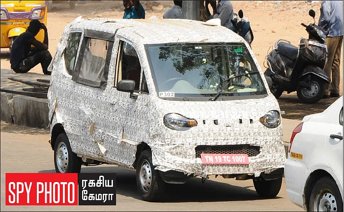 SPY PHOTO - ரகசிய கேமரா!- டெஸ்ட்டிங்கில் ஜீத்தோ பாசஞ்சர் வேன்!