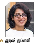 பணிக்குச் செல்லும் பெண்களுக்கான பிரத்யேக ஆடைகள்! - ஆயுஷி குட்வானி