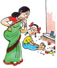 குட்டீஸ் குறும்பு!