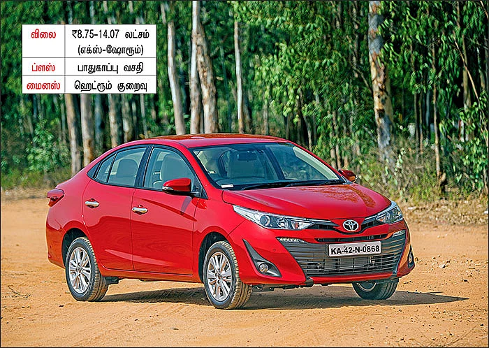 சிட்டி, சியாஸ், வெர்னா களத்தில் டொயோட்டா யாரிஸ்!