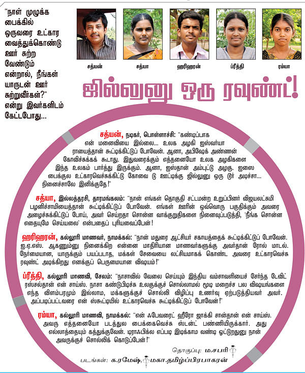 ஜில்லுனு ஒரு ரவுண்ட்!