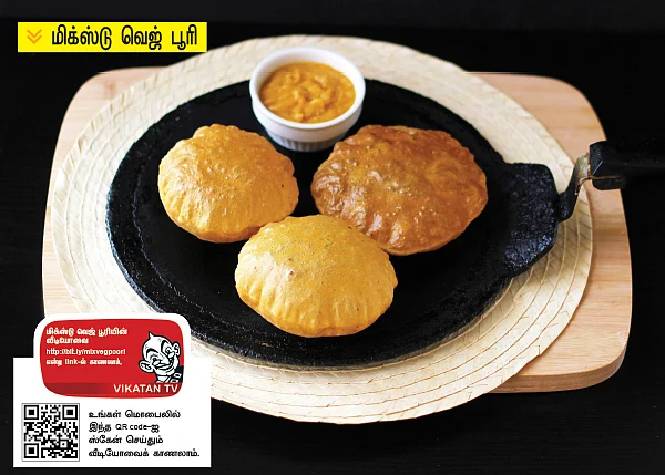 கிச்சன் பேஸிக்ஸ்: சத்துகள் நிறைந்த கீரை/காய்கறி/பழம் பூரி வகைகள்
