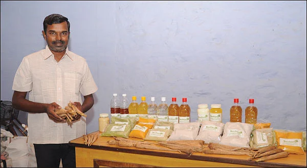 ஆன்லைனில் பனங்கிழங்கு விற்கும் ஈரோட்டு பிசினஸ்மேன்!