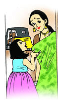 குட்டீஸ் குறும்பு !