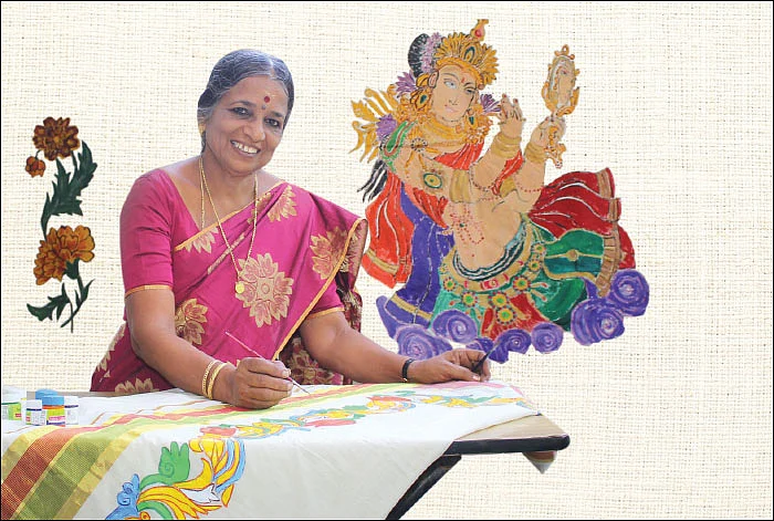 ஃபேப்ரிக் பெயின்ட்டிங் - வரையத் தெரியாதவர்களும் வாகை சூடலாம்! - பிரேமா