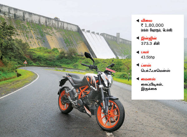 கேடிஎம் 390 டியூக் - டெஸ்ட் ரிப்போர்ட்