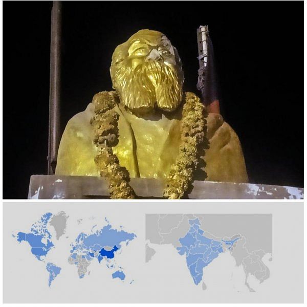 6 கண்டங்கள்... 123 நாடுகள்... பெரியார் சிலை தாக்குதலுக்கு இணையத்தின் ரியாக்ஷ்ன்! #GoogleTrends