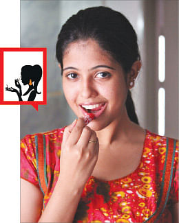 அழகாய் பூக்குதே... லிப்ஸ் டிப்ஸ்