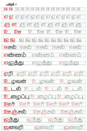 முத்தான கையெழுத்து !