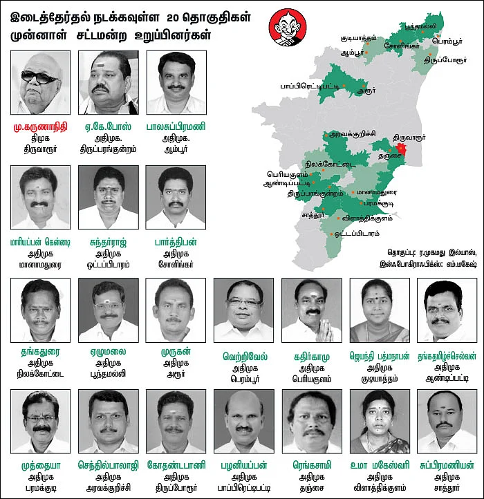 20 தொகுதிகள்... 3 கட்சிகள்... இடைத்தேர்தலில் என்ன செய்யப்போகிறார்கள்?