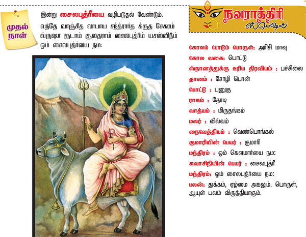சக்தியை சரணடைவோம்!