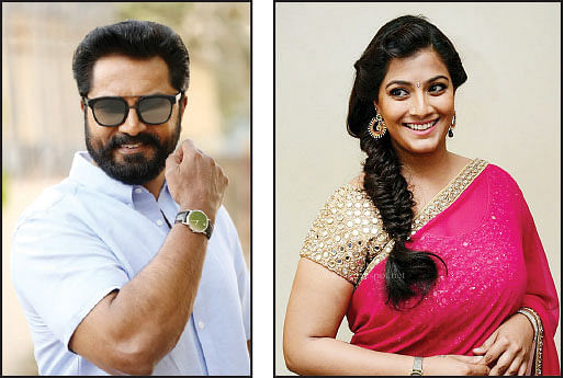 விகடன் பிரஸ்மீட்: “சரத்குமாரிடம் பிடித்த விஷயம் வரலெட்சுமி!” - விஷால்