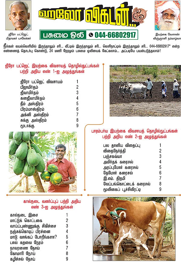 பசுமை ஒலி!