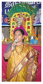157-வது திருவிளக்கு பூஜை! - திருவையாறு