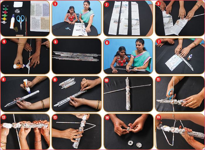 கலக்கலான பேப்பர் பொம்மை!