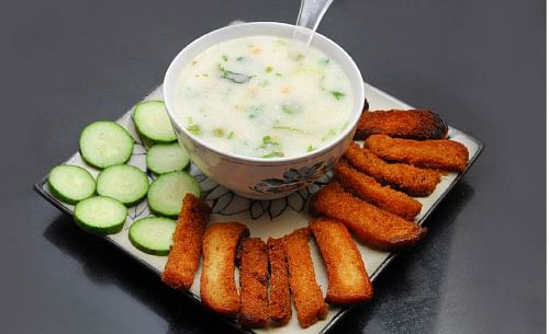 அம்மா ரெசிப்பி- வடிகஞ்சி சூப்