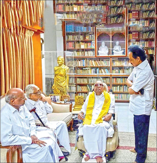 கருணாநிதியின் ஒரு நாள்!
