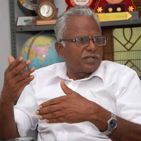 காவிரி உரிமை மீட்புக்குழு ஒருங்கிணைப்பாளர் பெ.மணியரசன்