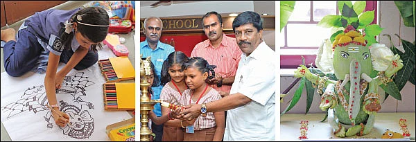 ‘ஞான தீபம்’ ஒளிர... - பிள்ளைகளோடு கொண்டாடினோம் பிள்ளையாரை!