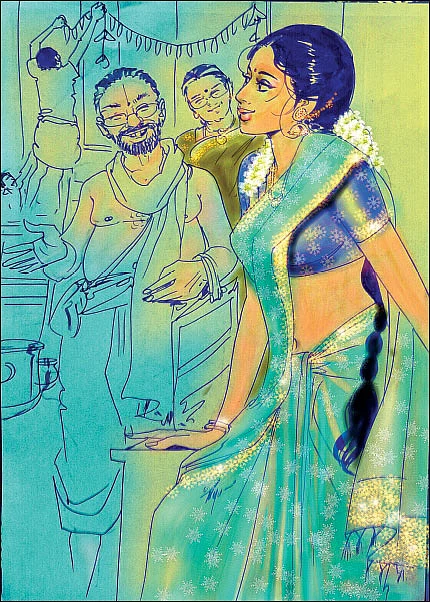 மனுஷி - அம்மி மிதித்தலும் அருந்ததி பார்த்தலும்!